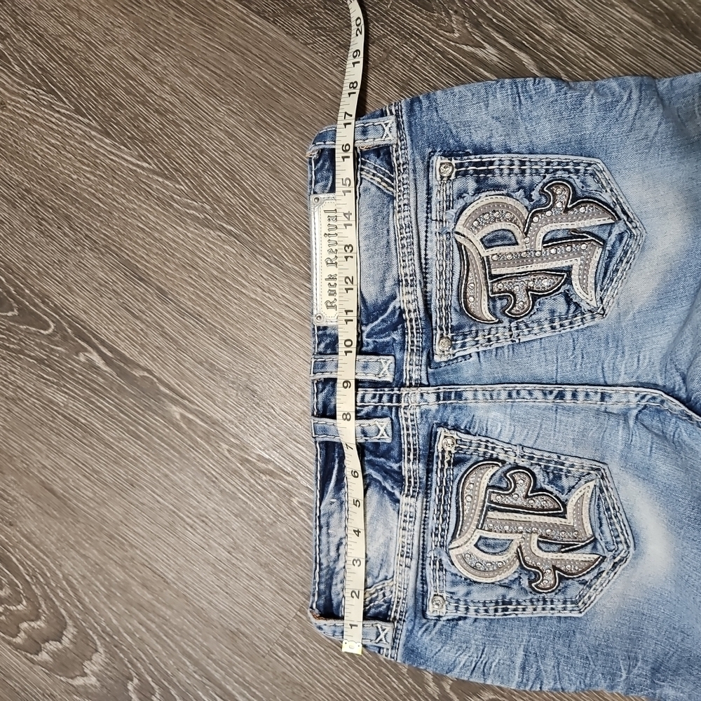 Rock Revival Light Wash Boot Cut Jeans - Picture 15 of 15